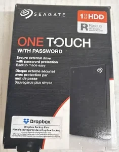 SEAGATE ONETOUCH USB DRIVE 1TB