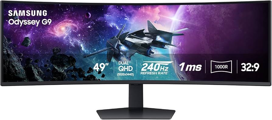 SAMSUNG 49″ Odyssey G9 (G95C)
