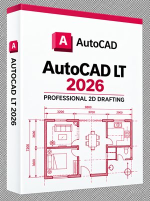 Autodesk AutoCAD LT 2026, Professional 2D Drafting