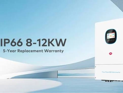 Itel 8kW, 48V three-phase hybrid solar inverter